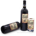 Custom Printing Waterproof Stickers Wine Bottle Label